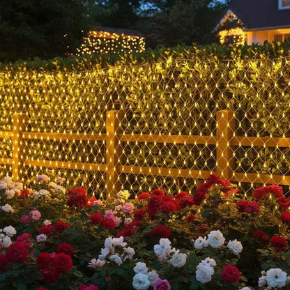 3x2m Waterproof Christmas Net Lights Outdoor Wedding Party Decoration Mesh Curtain Lights