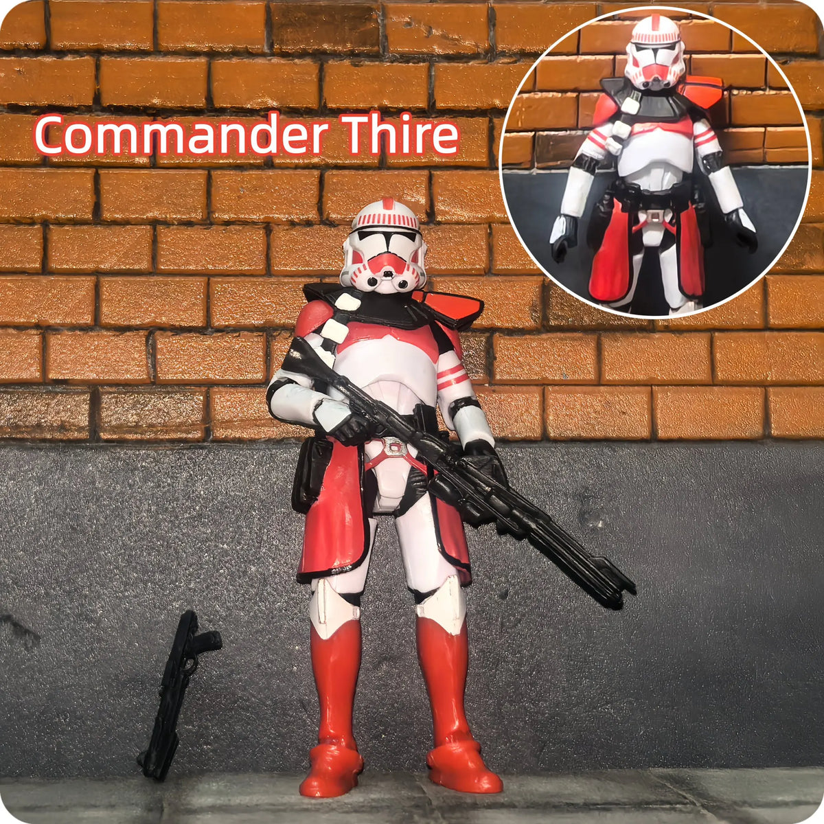 Star Wars 3.75 Inch Trooper 1/18 Shock Coruscant Guard Kamino Clone Sergeant Hound Fox Action Figure Toys Model Loose