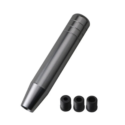 Universal Auto 13cm 18cm Length Manual Car Gear Shift Knob Aluminum Gear Shift Knob Racing Car Shift Gear Knob With 3 Adapters