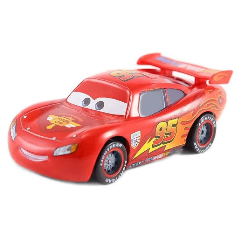 Pixar Cars 3 Lightning McQueen Jackson Storm Anime Cartoon Characters Alloy Diecast Model Toy Cars Fire Engine Children's Gifts