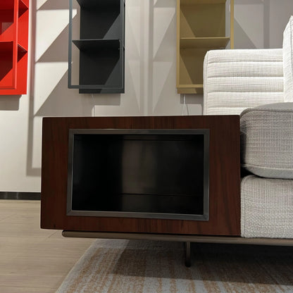 #Italian Design Minimalist Customizable White Fabric  Combination Home Furniture Villa Luxury Sofa