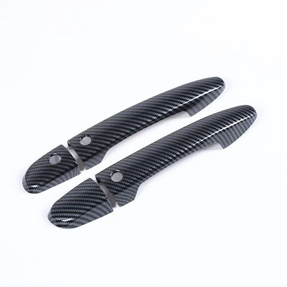For Mazda MX-5 MX 5 MX5 ND 2016-2021 ABS Black Exterior Door Handles Cover Protective Sticker Accessories LHD