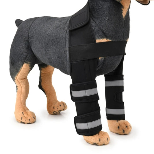 2023 Front Dog Elbow Protector Dog Knee Guard Dog Leg Brace Sleeve Dog Knee Cover Anti Licking Wound Dog Recovery Leg Cover