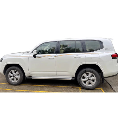 For Toyota Land Cruiser 300 LC300 2021-2027 Body Side Waist Line Decal Stripe Sticker Exterior Styling Upgrade Parts