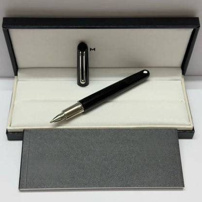 2026 New Classic Business Metal Rollerball Pen, Matte & Gloss Solid Color Grid Texture Luxury Office Signature Writing Pen