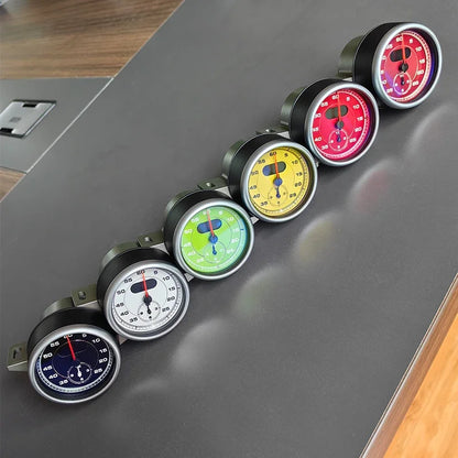 For Porsche Macan 95B 2014-2023 Stopwatch Compass Chrono Clock Watch Instrument Panel Cover Car Interior Dashboard Accessories