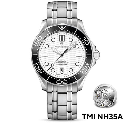 2025 New PAGANI DESIGN PD1685 Men's Watches Mechanical Wristwatch For Men Automatic Watch Men Japan NH35A 20Bar Waterproof Clock