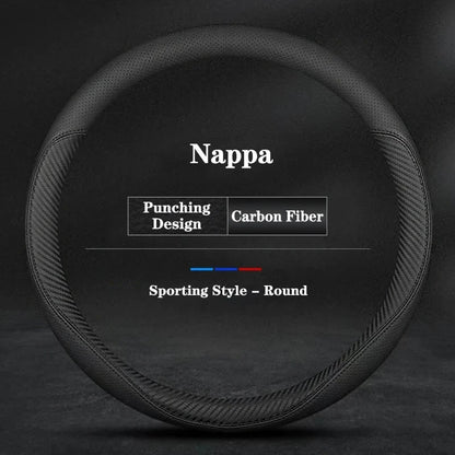 38CM 40CM 42CM 45CM 47CM Car Truck Extra Large Artificial Leather Steering Wheel Braid Cover Universal Auto Interior Accessories