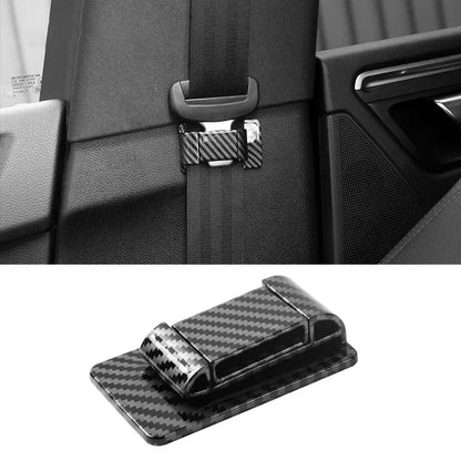 Car Safety Belt Limiter Seat Belt Fixed Buckle Stopper Clip Spacing Limit Adjusting Device SeatBelt Non-slip Buckles Accessories