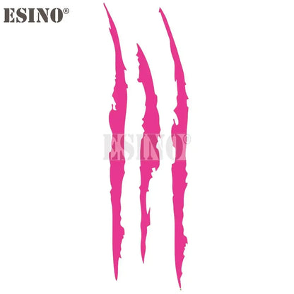 Car Styling Ghost Claw Scratch Stripe Marks Headlight Decal Vinyl Decal Auto Body Decorative Stickers PVC Carving Vinyl Decal