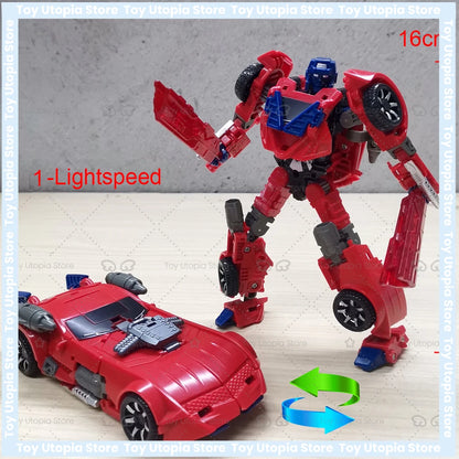 Computron 5IN1 Combiners Transformation Toys Scattershot Nosecone Strafe Afterburner Action Figure Deformed Robot Anime Model