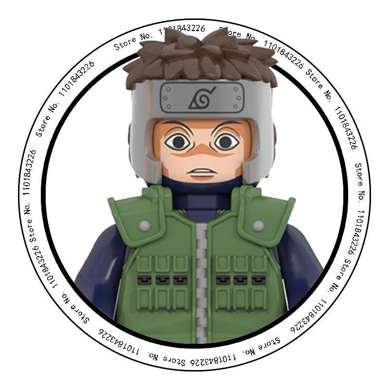 WM6152 Naruto Building Blocks Ootutuki Momoshiki Mitsuki Gaara Namikaze Minato Tobirama Action Figure Accessories For Kids