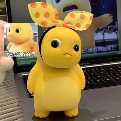 Nailong Milk Dragon Fierce Doll Desktop Dolls Cute Cartoon Children Stress Relief Toys Tidy Play Cartoon Hand Made Squeeze Toys