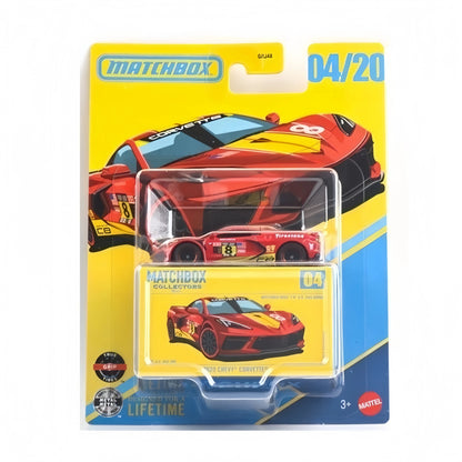 Matchbox GBJ48-F Series,Porsche 911/356 Totota MR2 Dodge Challenger Chevy,1:64 Diecast Model Car,Collector's Gift for Kids Toy