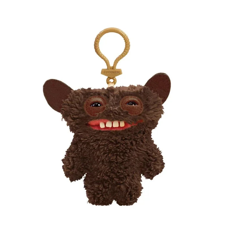 Fuggler Funny Ugly Monster Plush Toys Keychain Monster Rabbits Cute Stuffed Fugg Kawaii Peluche Dolls Pendants Gifts Kid 12CM