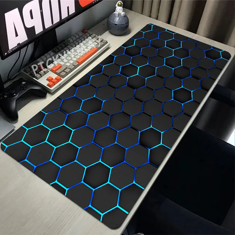 Geometric Large Mouse Pad 100x50cm Big Computer Mousepads Minimalism Mousepad Big Keyboard Mat Gamer Mouse Pads Desk Mats