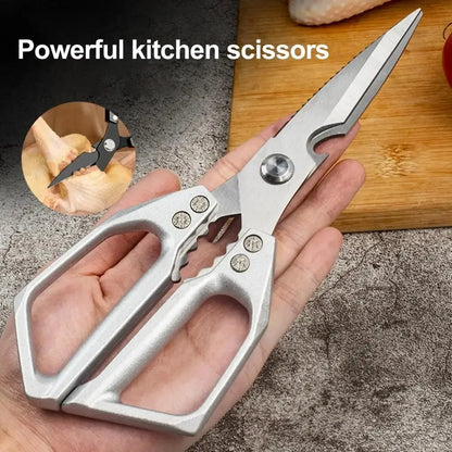 Herb Cutting Scissors Heavy Duty Stainless Steel Kitchen Scissors for Meat Poultry Sharp Japanese Cooking Shears for Chicken