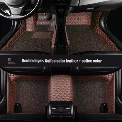 Car Floor Mats for Porsche Macan 2014 2015 2016 2017-2026 Custom Auto Foot Pads Automobile Carpet Cover Interior Accessories