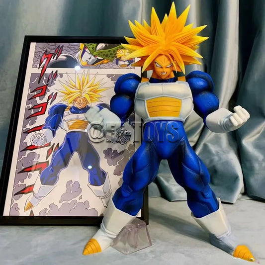 In Stock 25cm Anime Dragon Ball Z Super Trunks Action Figure PVC Super Saiyan Gotenk Figures Collection Model Toy Gifts