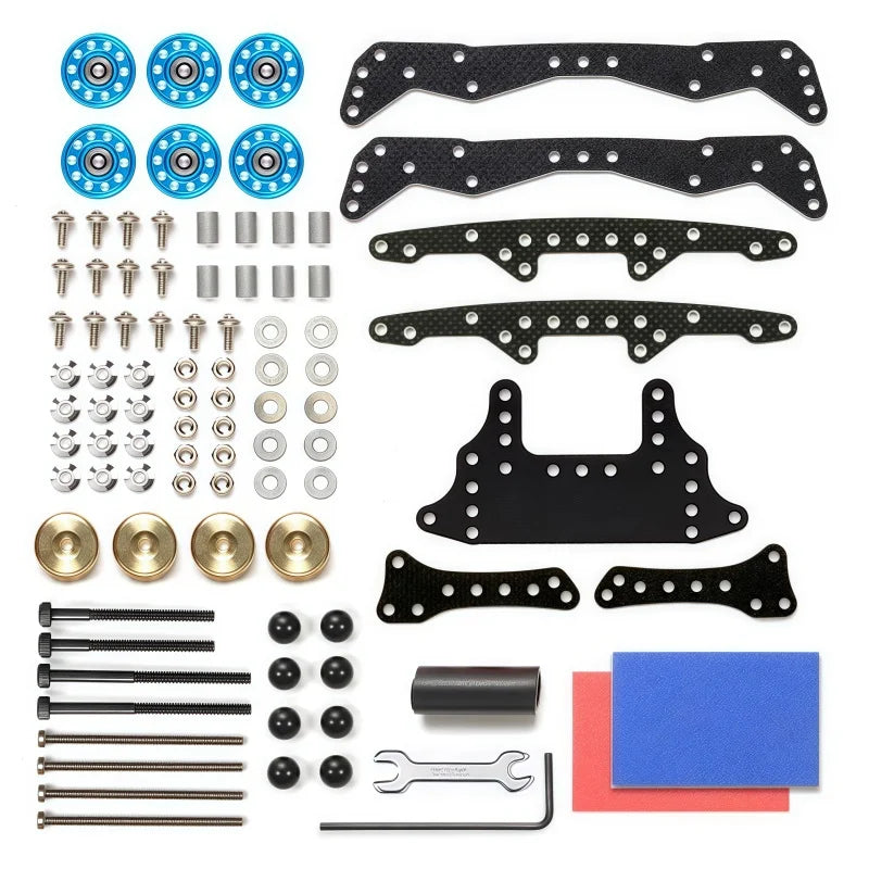 Tamiya Four-Wheel Drive Vehicle VZ Chassis Self-Made Upgrade And Modification Kit for Model Enthusiasts