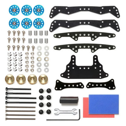 Tamiya Four-Wheel Drive Vehicle VZ Chassis Self-Made Upgrade And Modification Kit for Model Enthusiasts