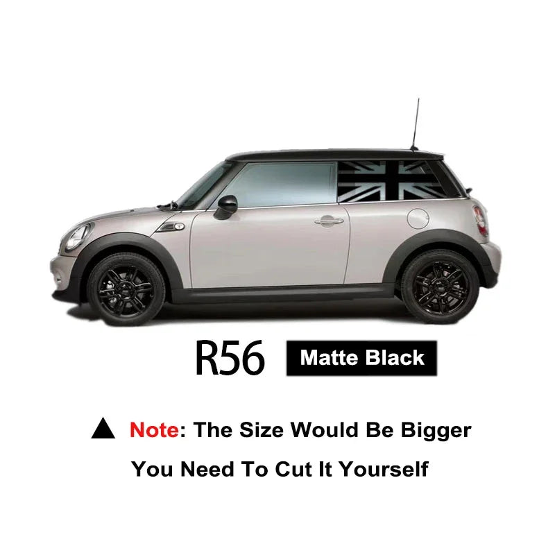 Car Decoration Vinyl Window Sticker Union Jack DIY Decal For MINI Cooper R60 R56 F56 F55 F57 F60 F54 Auto Styling Accessories