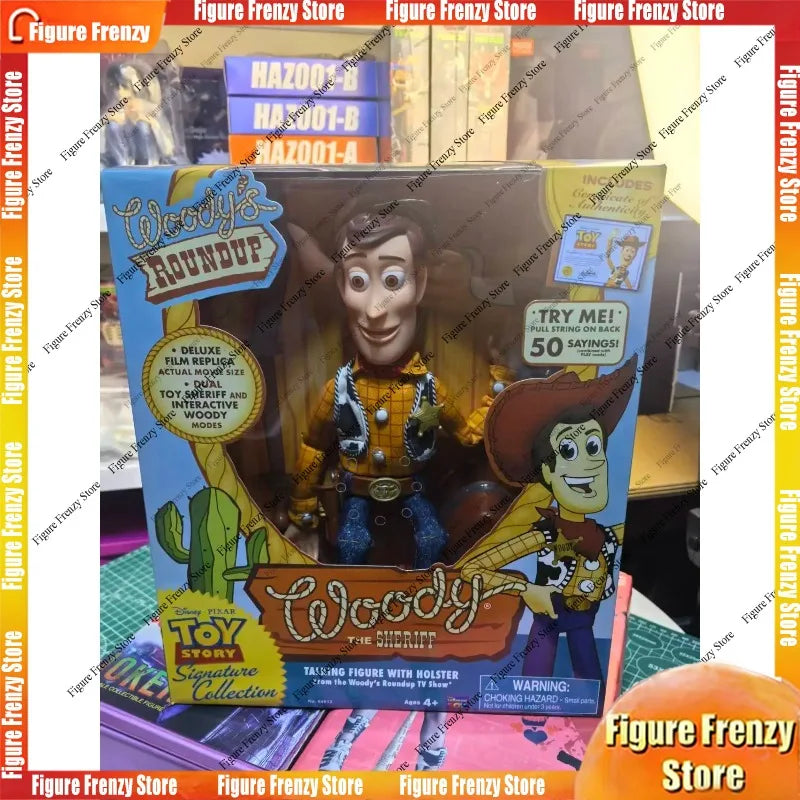 In stock, "Toy Story 30th Anniversary Edition" series of Buzz Lightyear, Woody, and Jessie action figures