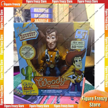 In stock, "Toy Story 30th Anniversary Edition" series of Buzz Lightyear, Woody, and Jessie action figures