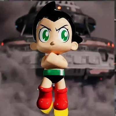 Cartoon Go Astro Boy Go Earth Heroes Series First Generation Kawaii ASTROBOYS Action Figure Dolls Toys Birthday Gift Children