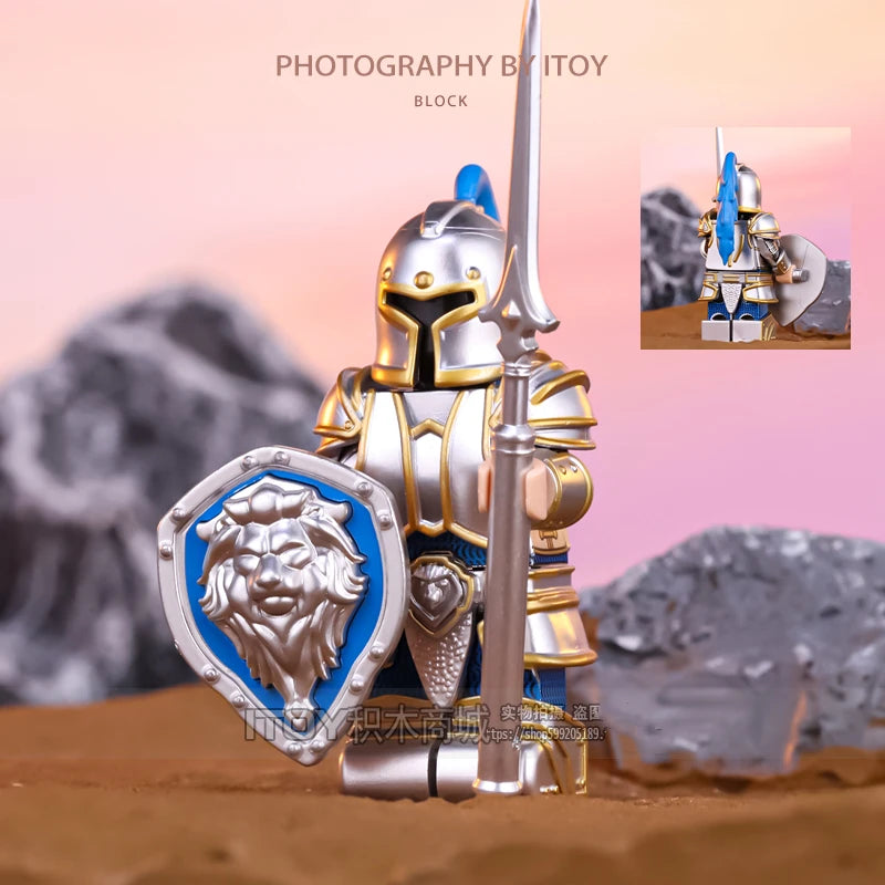 World Of Warcraft Wow Building Blocks Lich King Mini Action Figure Toys