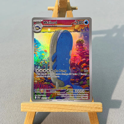 SVI JIG PTCG6-001 Tcg proxy PKM Cards Iono's Bellibolt ex Rare Collection Battle Toys Gifts for Hobbies home play