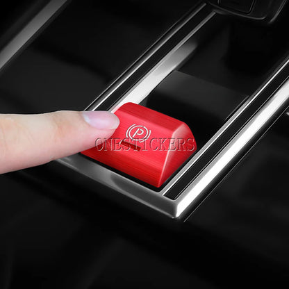 For Porsche Cayenne Panamera 971 2017 2018 2019 2020 2021 2022 Car Accessories Electronic Handbrake P Button Patch Trim Cover