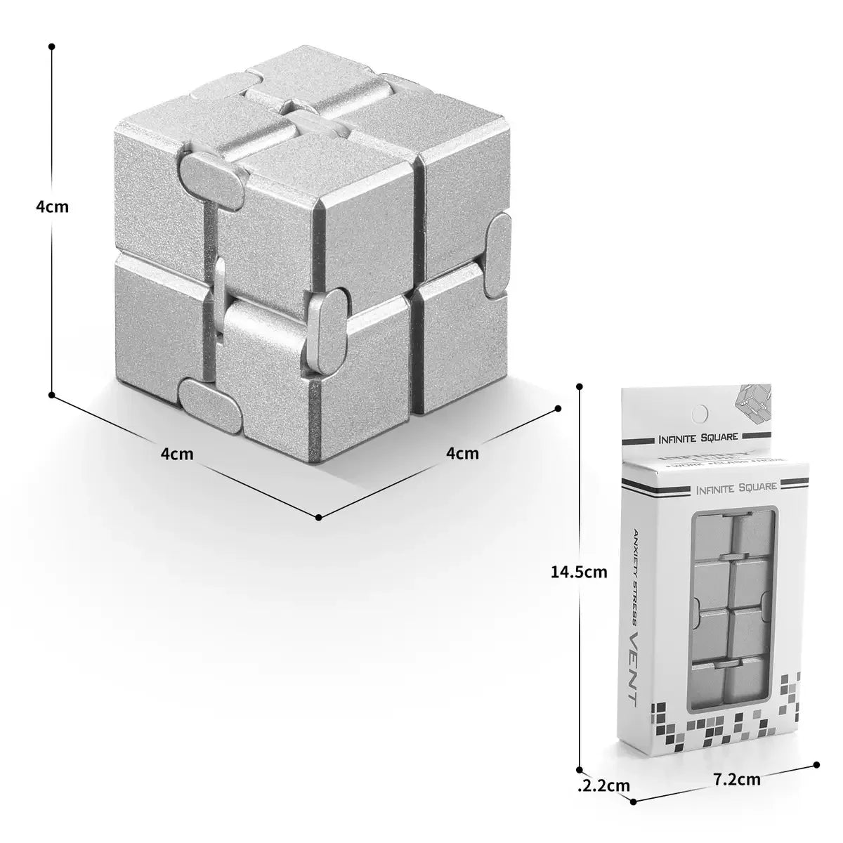 Infinite Magic Cube Infinity Cube Fidget Toy EDC  Sensory Relieve