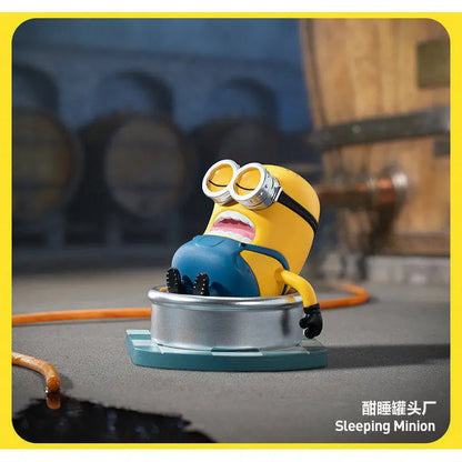 2026 Popmart Minions & Monsters Series Blind Box Collectible Figure Desktop Ornament Film Toys Figure   Model Mystery Box Gifts