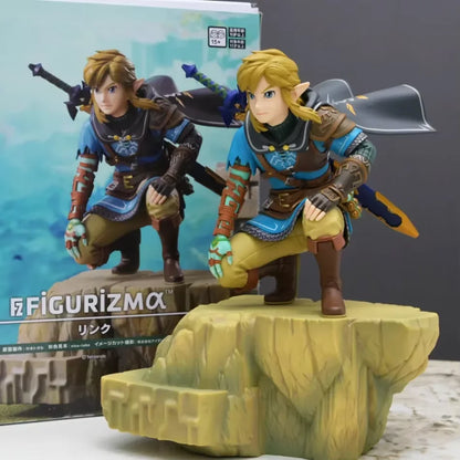 Hot the legend of zelda anime figure link treasure box monster anime figure toys action statuette model collection doll toy gif