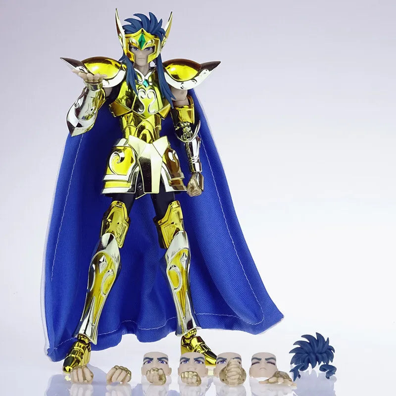 【In Stock】 Saint Seiya MST Myth Cloth EX Diecast Metal Armor Gold Saint Aquarius Camus Action Figure Collection Toy Gift