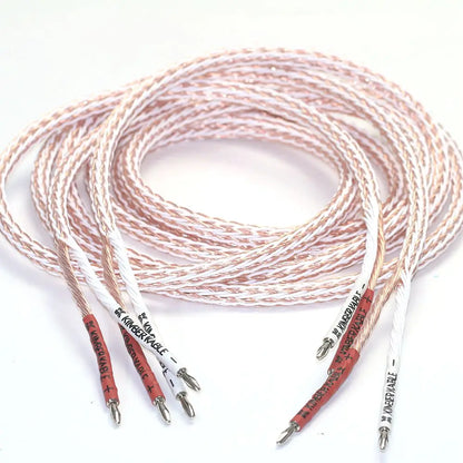  HiFi Speaker Cable 12TC Audiophile Grade Pure Copper Audio Wire For Home Theater Amplifier Speaker