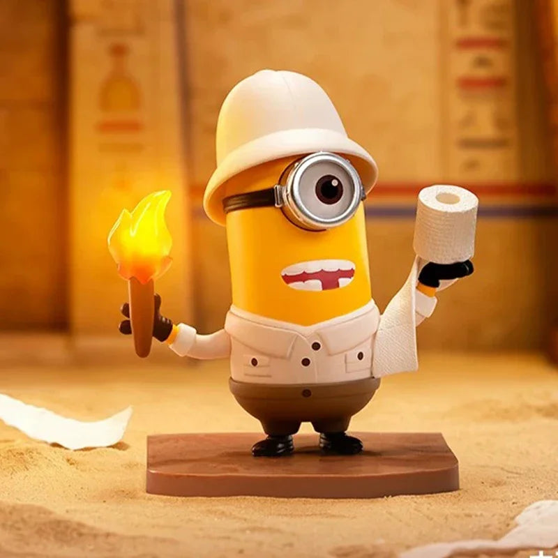 POP MART ILLUMINATION'S Minions Monsters Series Genuine Blind Box Toys Mystery Box Cute Models Anime Action Figur Gift