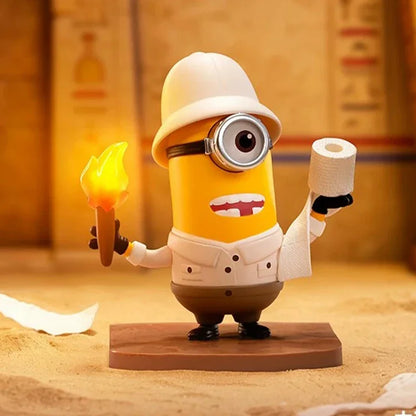 POP MART ILLUMINATION'S Minions Monsters Series Genuine Blind Box Toys Mystery Box Cute Models Anime Action Figur Gift