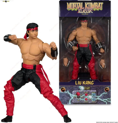 【In Stock】Mortal Kombat Spawn Sub Zero Scorpion Kitana Liu Kang 7 Inch 17cm Articulated Action Figure Collectible Game Model Toy