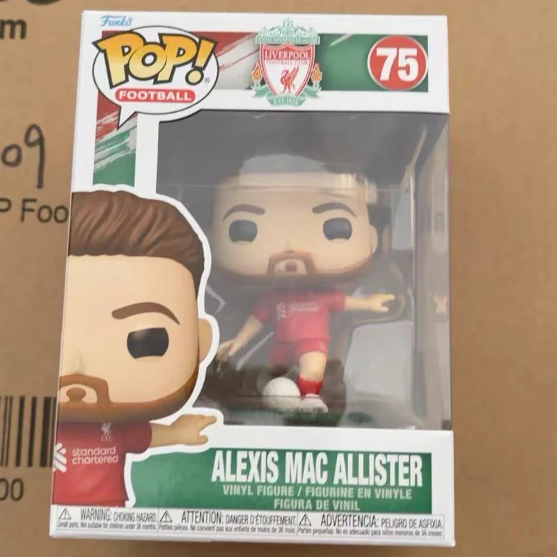 Funko Pop Original Football (Soccer) Lionel Messi 01 Lionel Messi Erling Haaland  Action Figure Toys for Boys Girls Gift