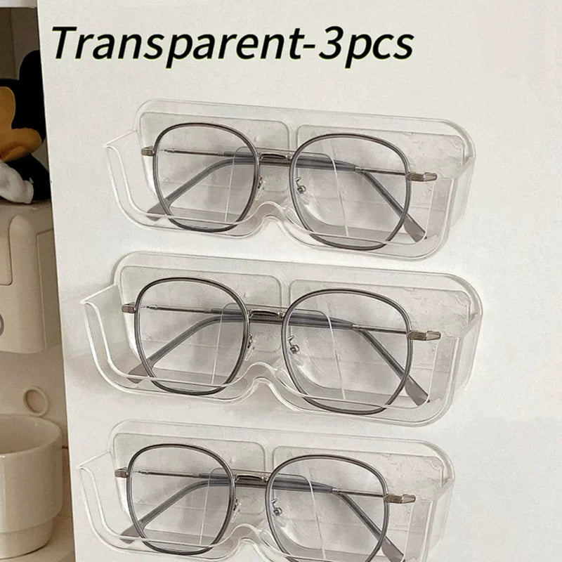 Eyeglasses Organizer Rack Wall Mounted Sun-glasses Display Holder Wardrobe Decoration Storage Box Sunglass Organizer