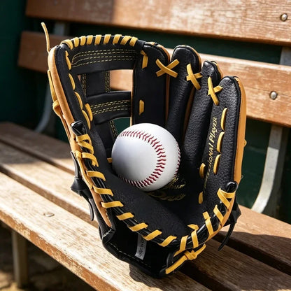 Professional Baseball Catcher Gloves 11.5/12.5inch Genuine Leather Softball Training Mitt Youth Adult Outdoor Sports Equipment