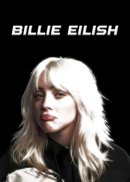 Hot High Burning Singer B-Billies Series Poster Print Canvas Art Picture Home For Living Room Wall Decor Gift Frameless Painting