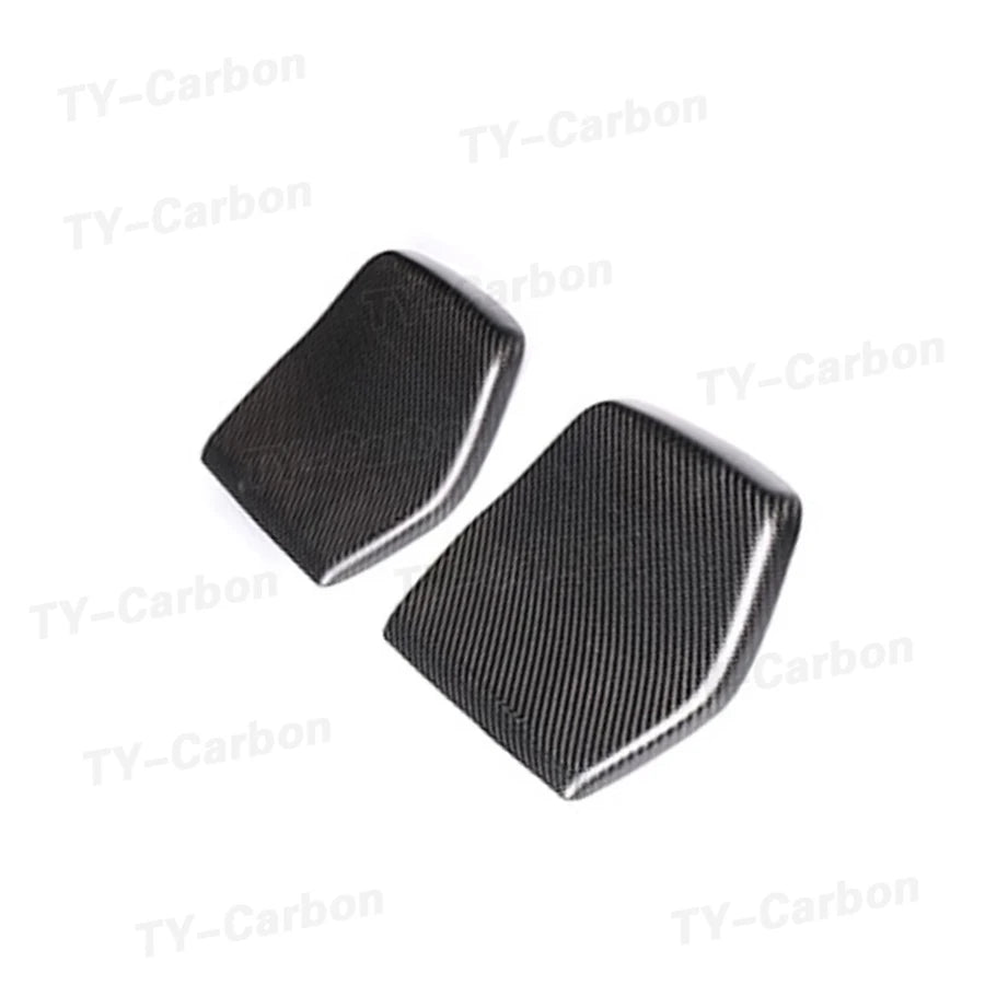 Real Dry Carbon Fiber Car Interior Seat Back Covers Trims Accessories for BMW F80 M3 F82 F83 M4 F87 M2 M2C 2014 - 2019