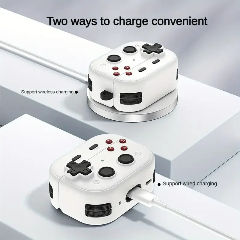 Earphone Protective Case For Airpods 4 2024 Retro Gaming Controller Headphone Charging Box Cover For Airpods Pro 2 For Men Women