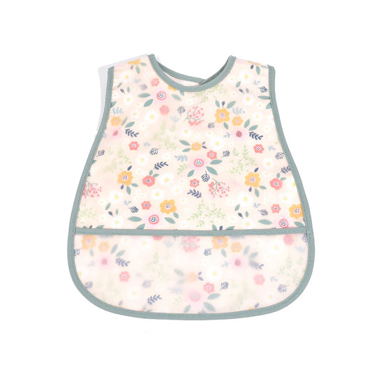 High Quality Adjustable Baby EVA Bibs Cartoon Cotton Child Waterproof Lunch Feeding Bibs For Kids Girls Boys Feed Accessories