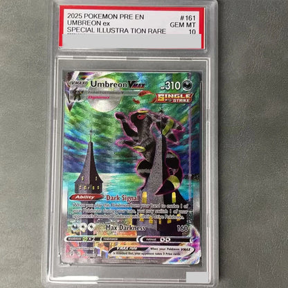2025 M2a JP #240 MEGA GENGAR Ex DIY Proxy PTCG Graded Collection Card Special Art Rare GEM MT 10 Card Holographic Label Gifts
