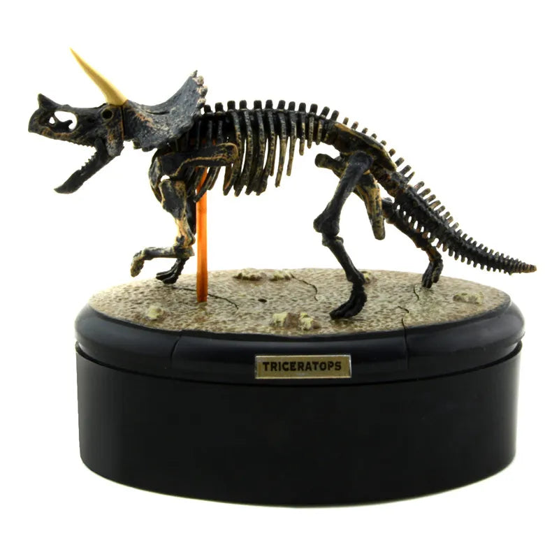 Dinosaur Skeleton Fossil ABS Assembly Dinosaurs Toys Model Building Kits Collection Jurassi Park T-rex Skull Decoration Crafts