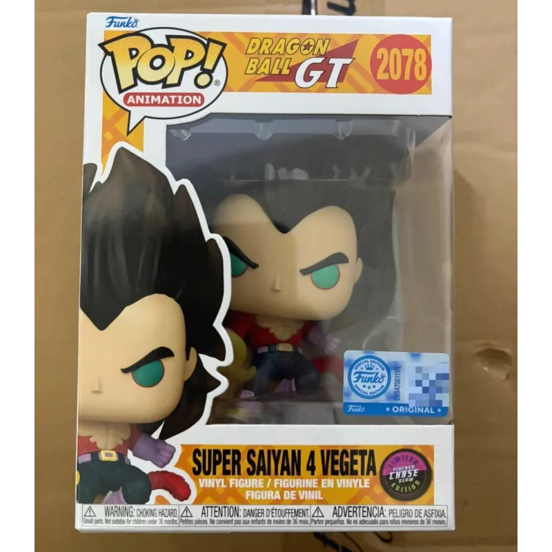 Funko POP Original Dragon Ball Figure - Super Saiyan 4 Son Goku (Shenron Fist) | Collectible Figurine Ornament Gift for Fans